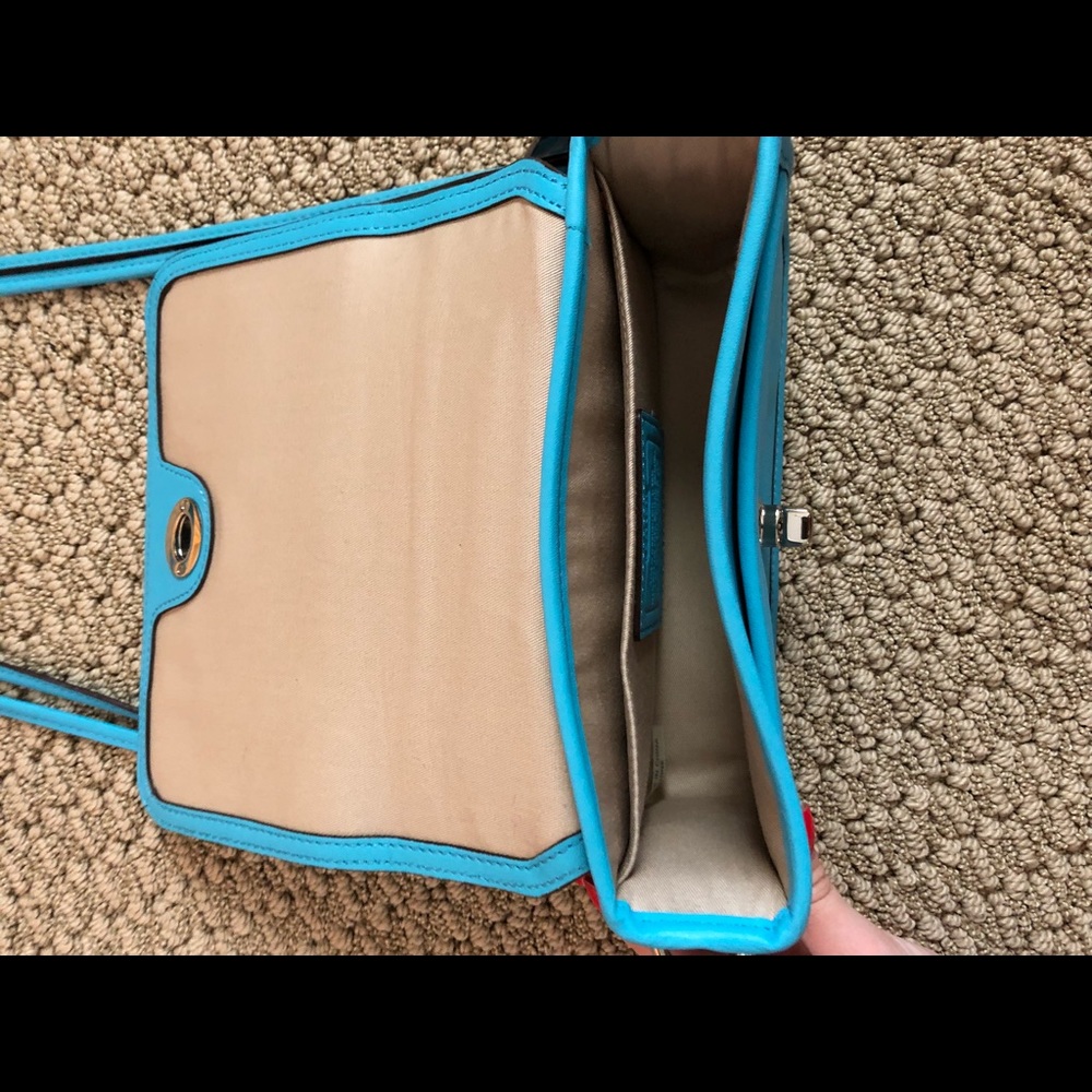 Blue Coach Purse - Picture 4 of 6